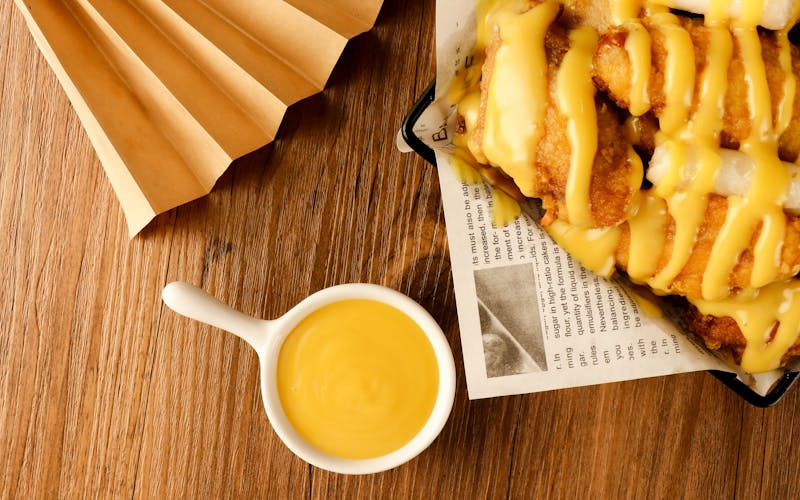 Cheesy mozzarella sticks appetizer